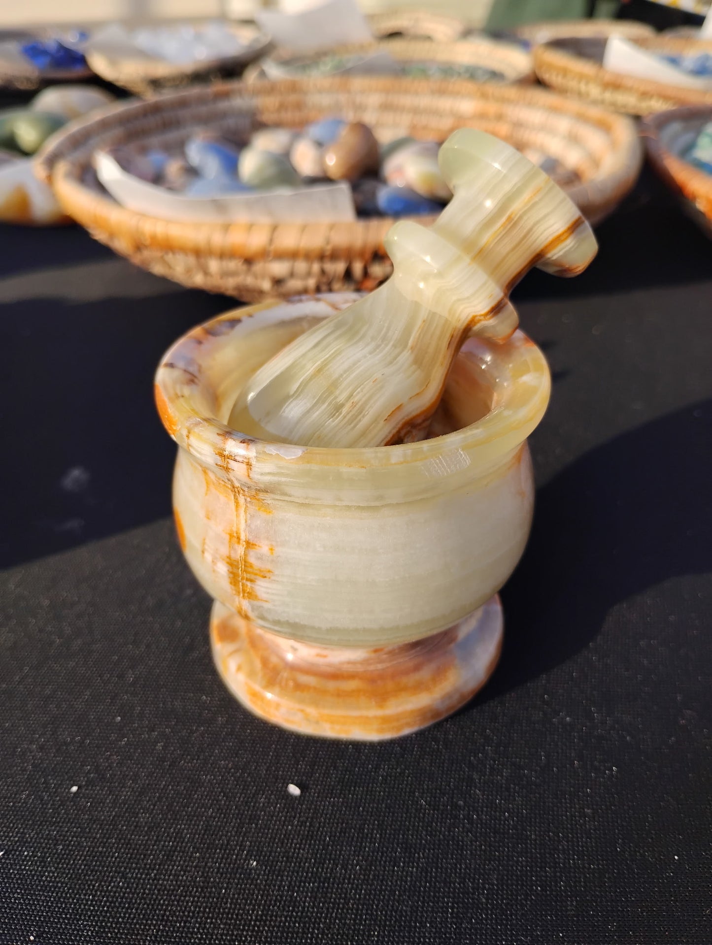 Small mortar and pestle
