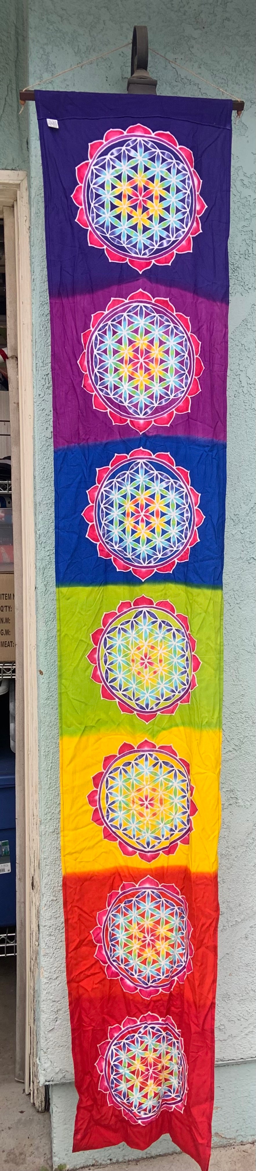 Mandala flag batik