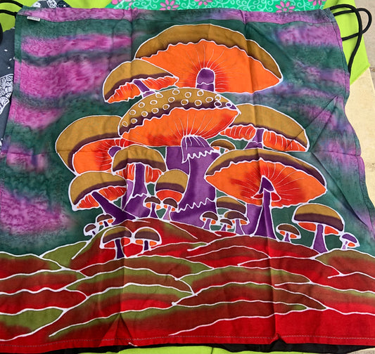 Mushroom flag