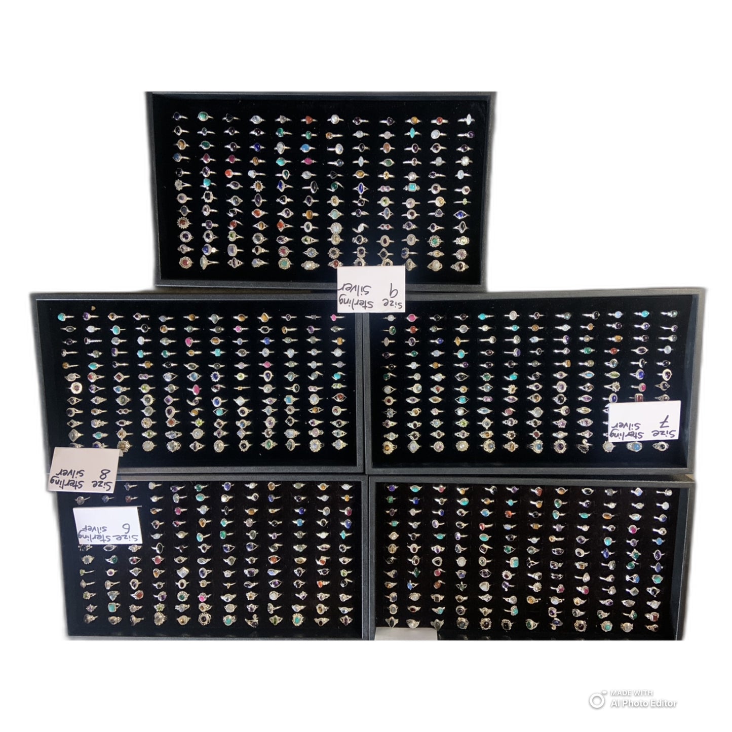 925 Sterling silver rings